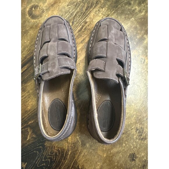 G.H. Bass & Co. Mens Brown Leather Fisherman Sandals Size 10M - Picture 7 of 11